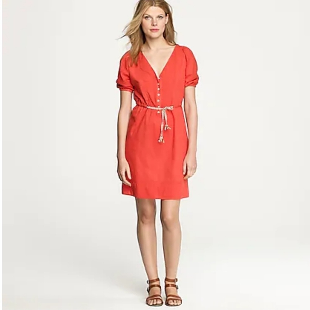 J. Crew Rumy Dress in white, sz 2